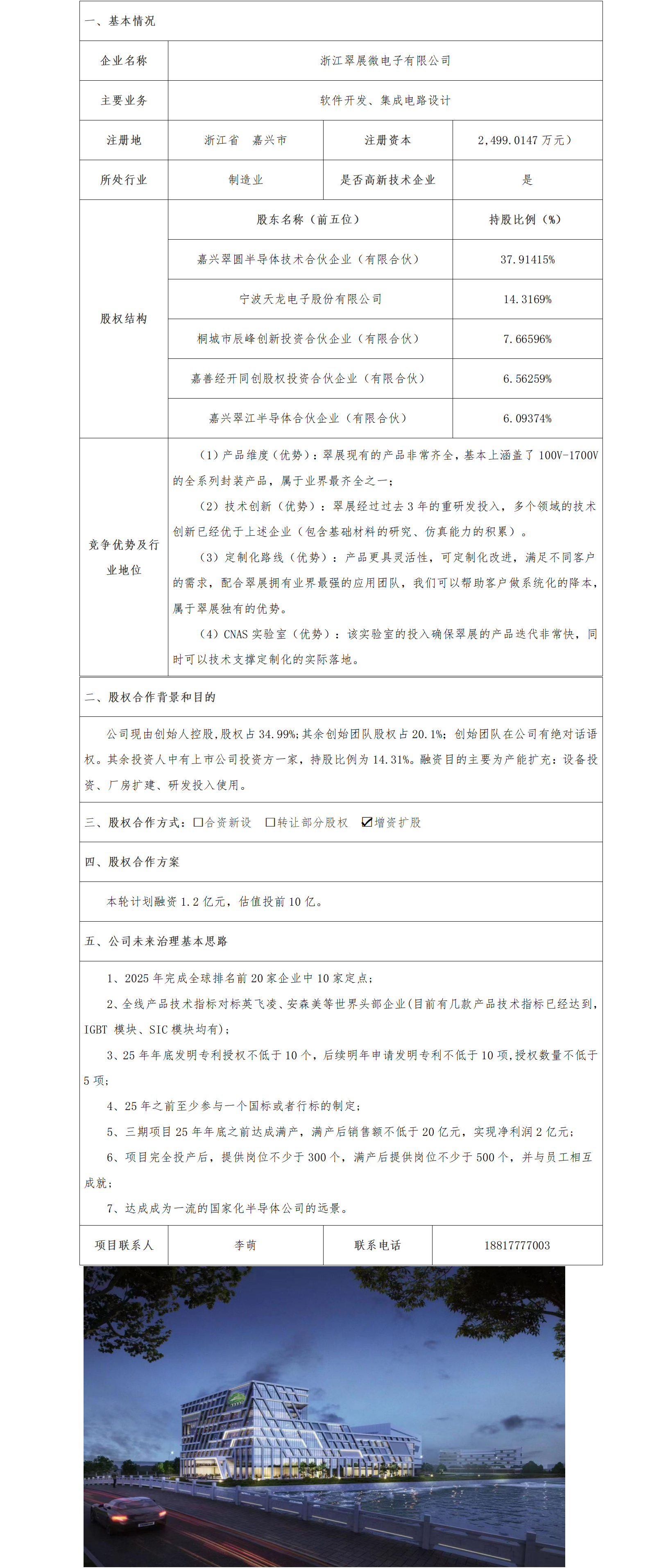 26股權合作-發(fā)改委-浙江翠展微電子有限公司遷擴建年產(chǎn)300萬套IGBT模塊項目_01.png